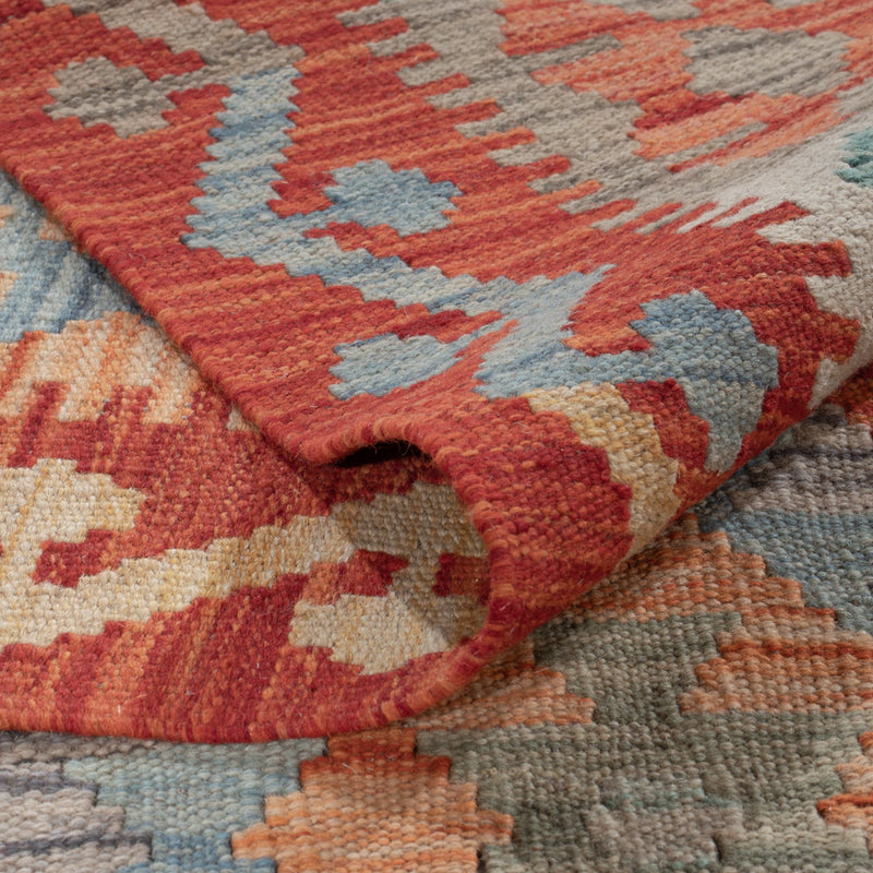 Kelim Teppich - Splash - 299 x 242 cm - mehrfarbig