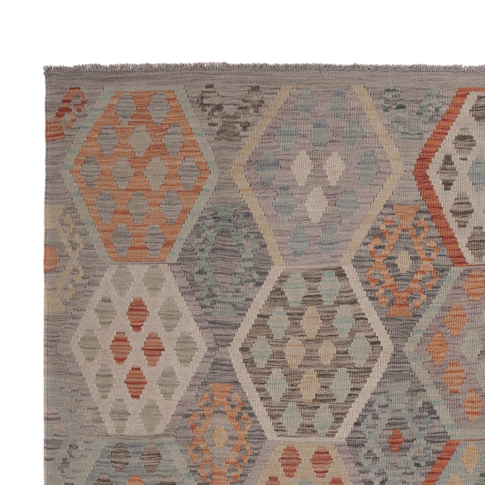 Kelim Teppich - Splash - 292 x 214 cm - mehrfarbig