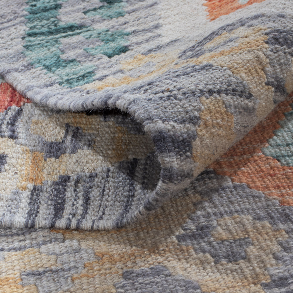 Kelim Teppich - Splash - 297 x 211 cm - mehrfarbig