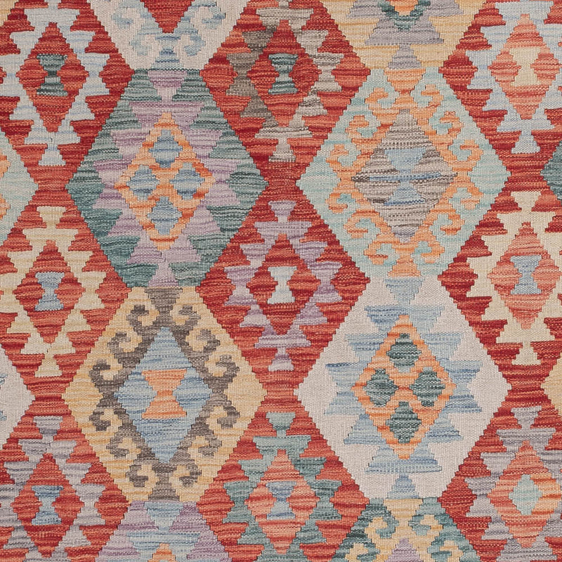 Kelim Teppich - Splash - 305 x 251 cm - mehrfarbig