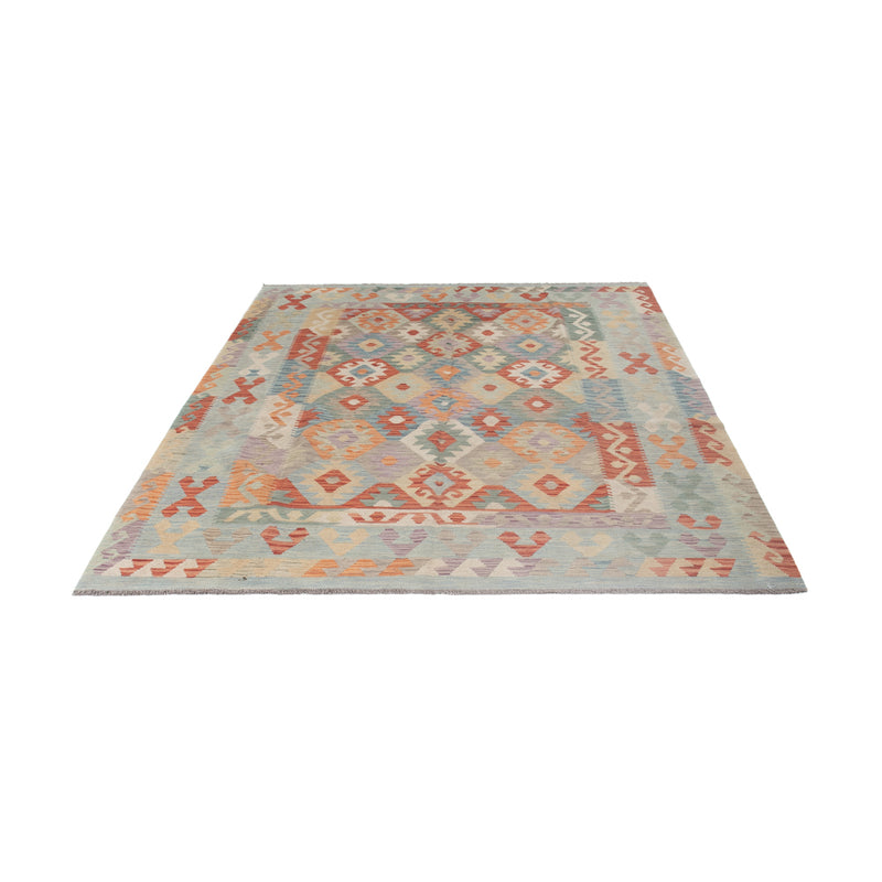 Kelim Teppich - Splash - 241 x 177 cm - mehrfarbig