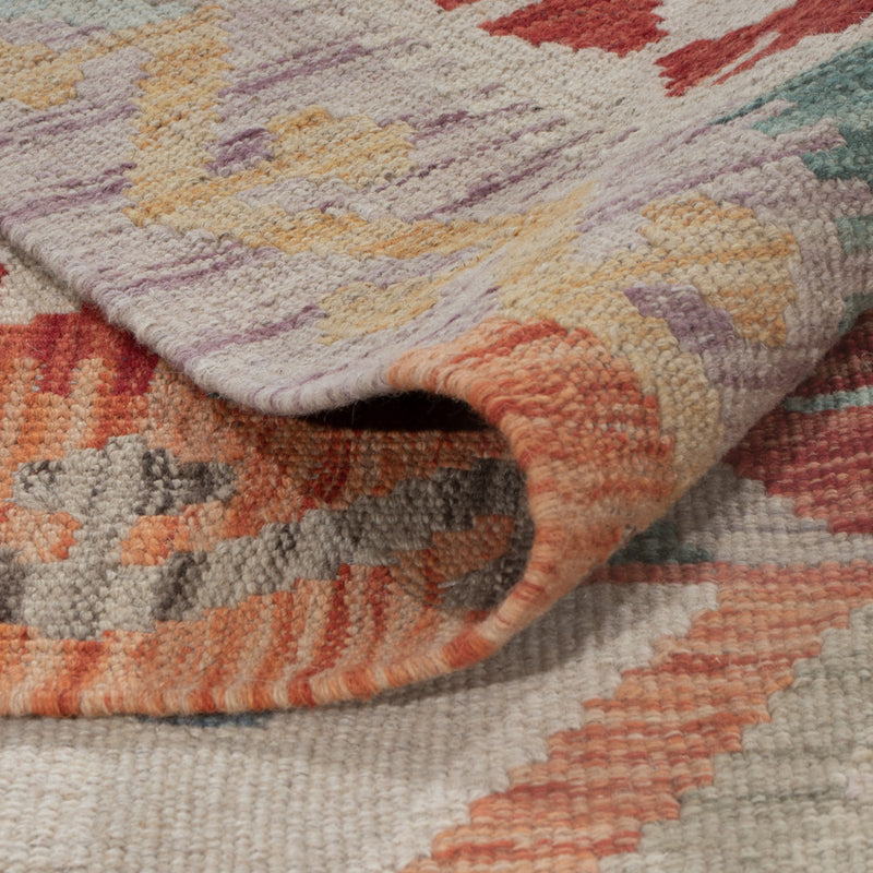 Kelim Teppich - Splash - 248 x 181 cm - mehrfarbig