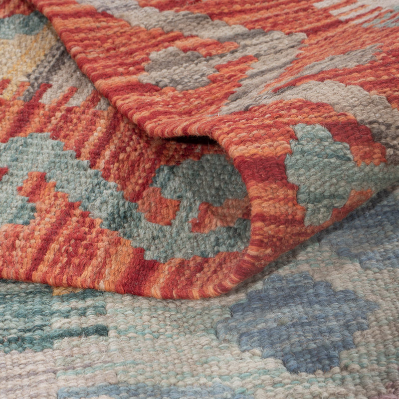 Kelim Teppich - Splash - 237 x 180 cm - mehrfarbig