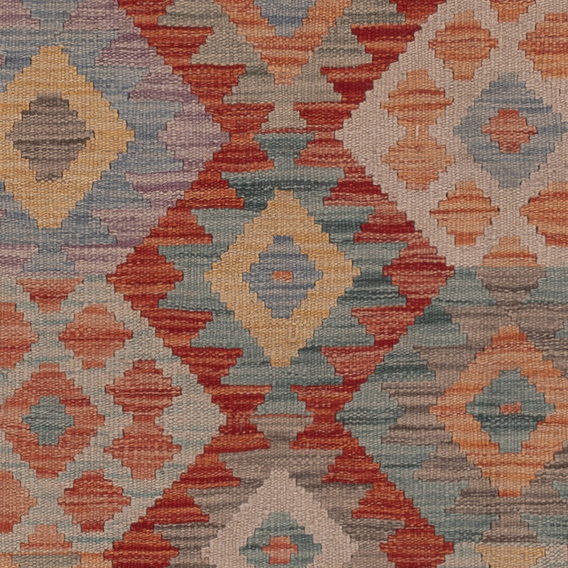 Kelim Teppich - Splash - 195 x 145 cm - mehrfarbig