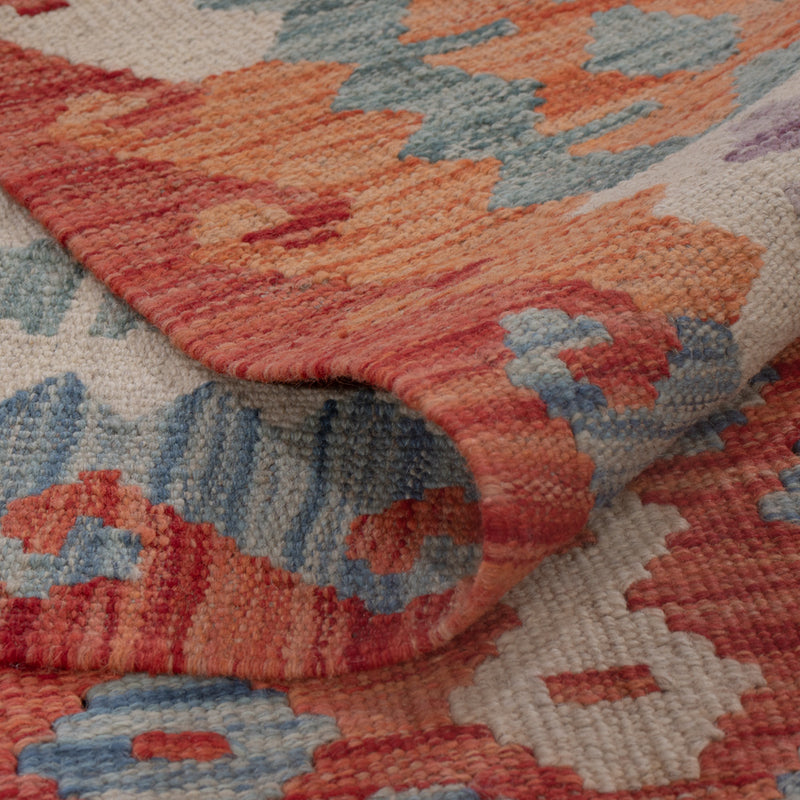 Kelim Teppich - Splash - 200 x 150 cm - mehrfarbig