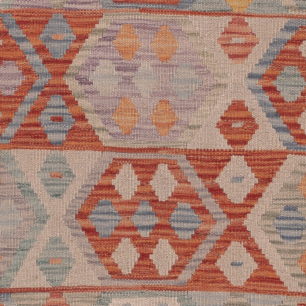 Kelim Teppich - Splash - 193 x 150 cm - mehrfarbig