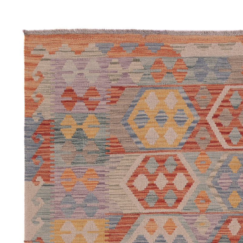 Kelim Teppich - Splash - 193 x 150 cm - mehrfarbig