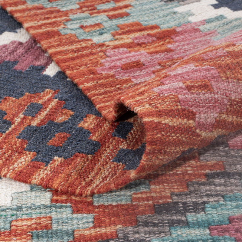 Kelim Teppich - Splash - 309 x 209 cm - mehrfarbig