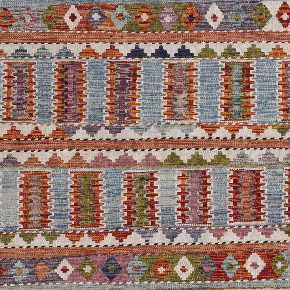 Kelim Teppich - Splash - 298 x 204 cm - mehrfarbig