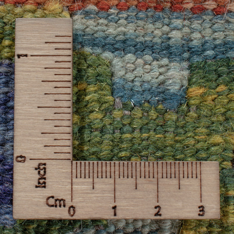 Kelim Teppich - Splash - 287 x 197 cm - mehrfarbig