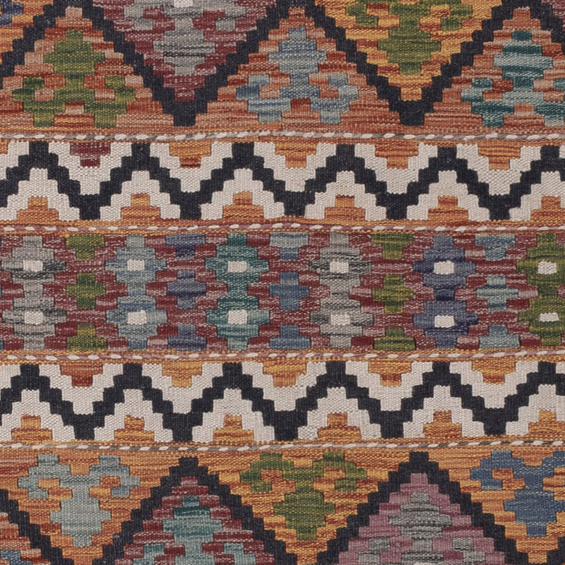 Kelim Teppich - Splash - 301 x 212 cm - mehrfarbig