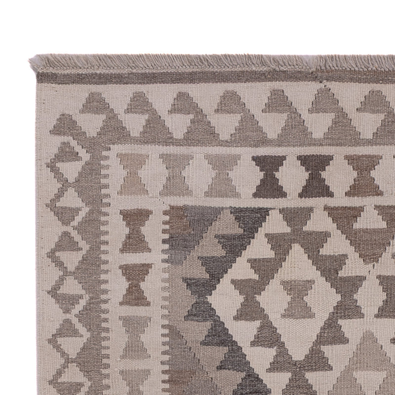 Kelim Teppich - Splash - 157 x 104 cm - dunkelgrau