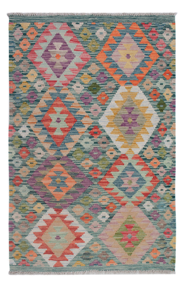 Kelim Maimene Teppich 128x84cm