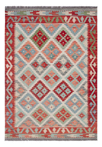 Kelim Teppich - Splash - 120 x 83 cm - mehrfarbig