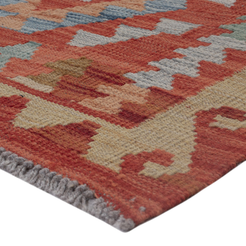 Kelim Teppich - Splash - 118 x 76 cm - mehrfarbig