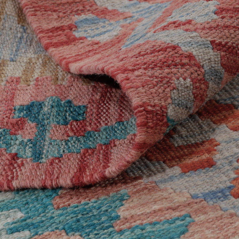 Kelim Teppich - Splash - 125 x 76 cm - mehrfarbig