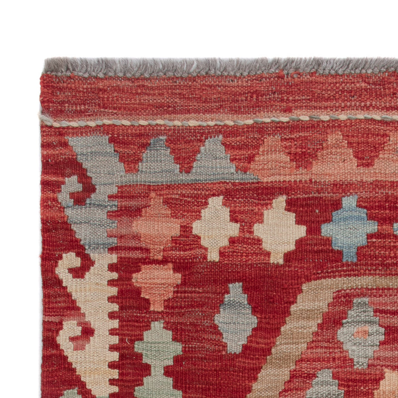 Kelim Teppich - Splash - 126 x 80 cm - mehrfarbig