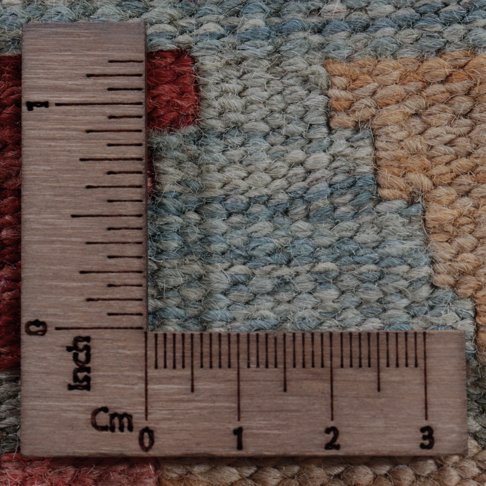 Kelim Teppich - Splash - 108 x 76 cm - mehrfarbig