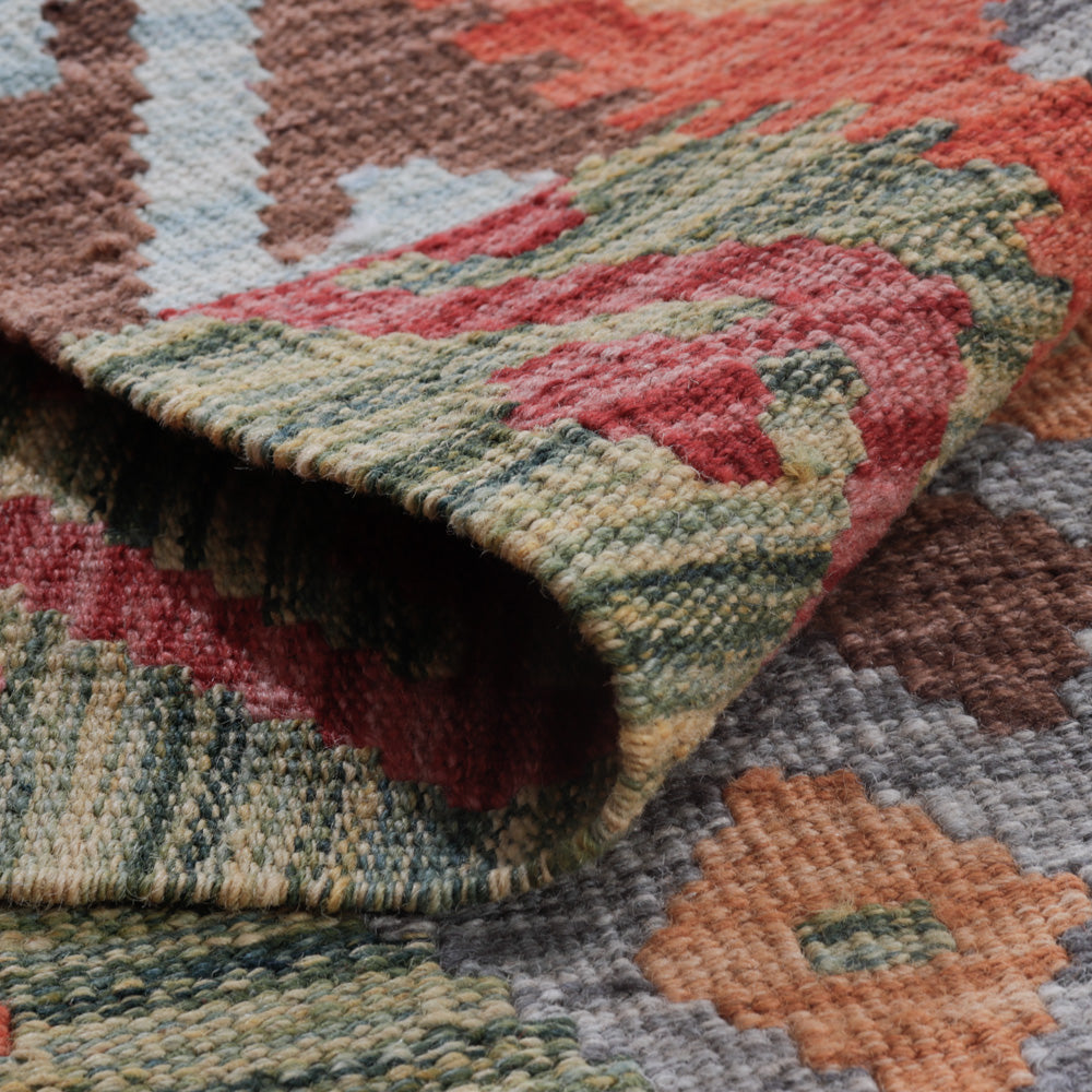 Kelim Teppich - Splash - 125 x 80 cm - mehrfarbig