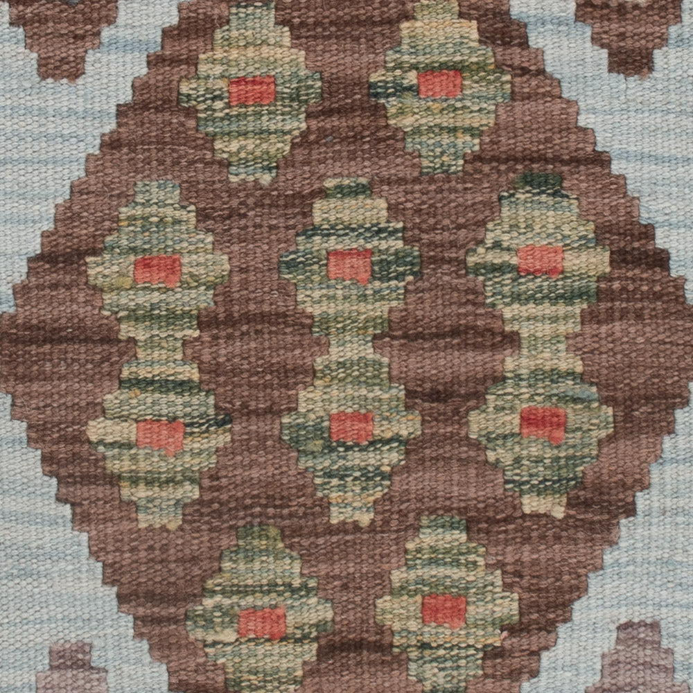 Kelim Teppich - Splash - 131 x 83 cm - mehrfarbig