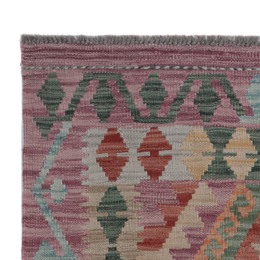 Kelim Teppich - Splash - 128 x 83 cm - mehrfarbig