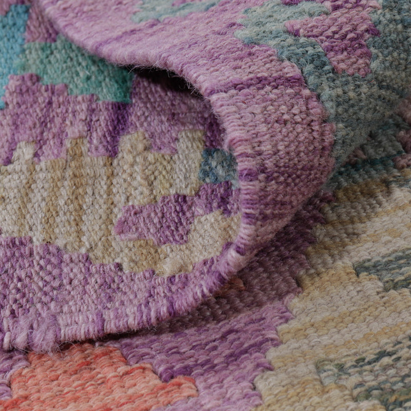 Kelim Teppich - Splash - 135 x 80 cm - mehrfarbig