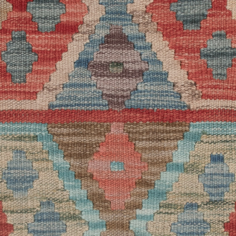 Kelim Teppich - Splash - 124 x 72 cm - mehrfarbig