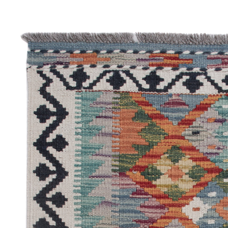 Kelim Teppich - Splash - 118 x 77 cm - mehrfarbig