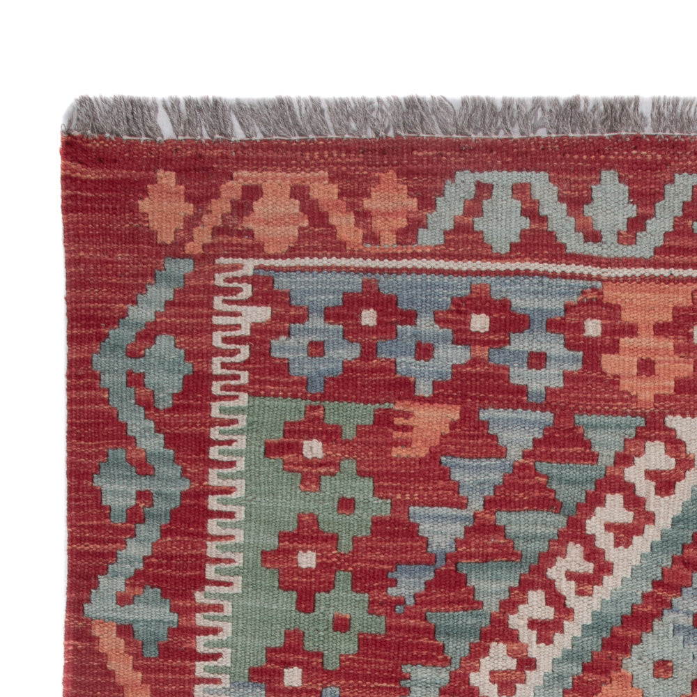 Kelim Teppich - Splash - 136 x 81 cm - mehrfarbig