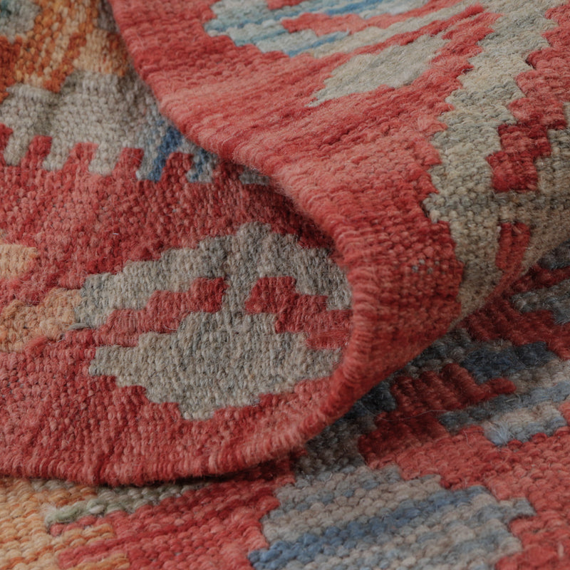 Kelim Teppich - Splash - 122 x 75 cm - mehrfarbig