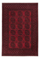 Afghan Teppich - Filpa - 288 x 197 cm - dunkelrot