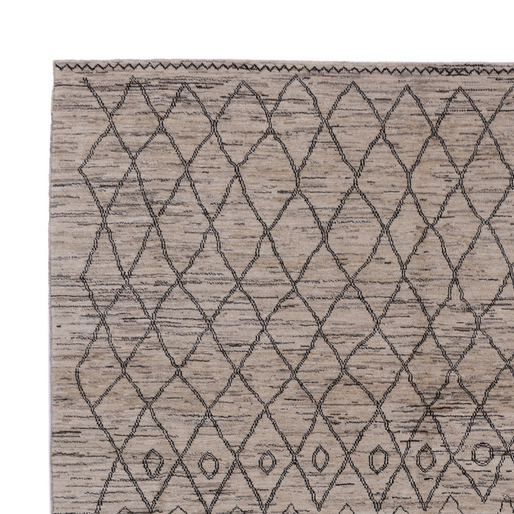 Berber Teppich 347x250cm - Wollteppich