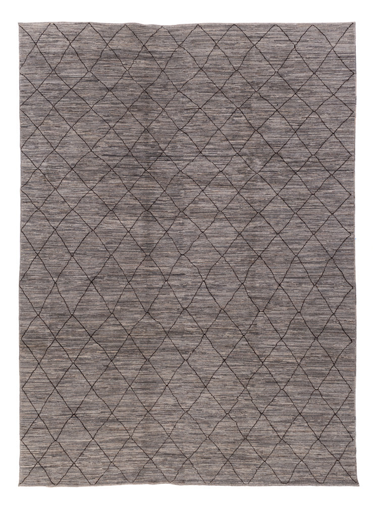 Berber Teppich 344x256cm - Wollteppich