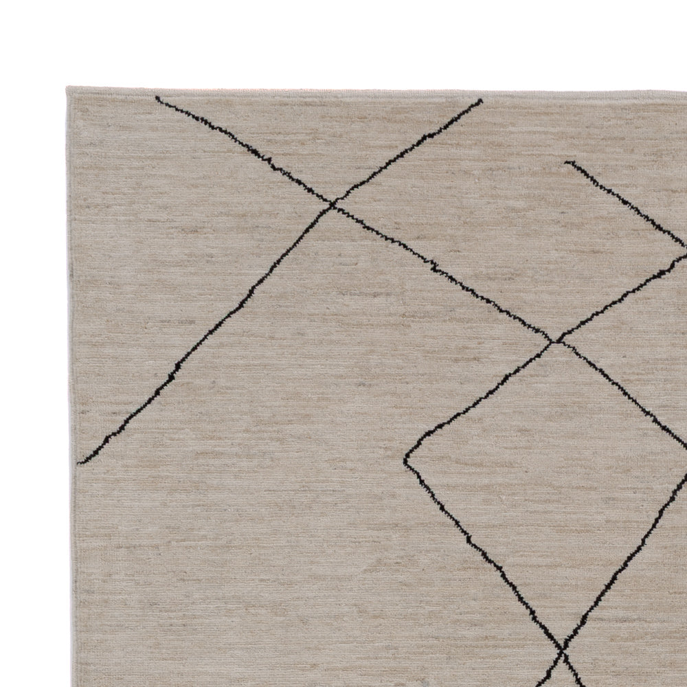 Berber Teppich 235x175cm - Wollteppich