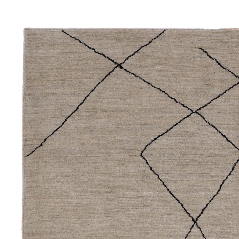 Berber Teppich 235x175cm - Wollteppich