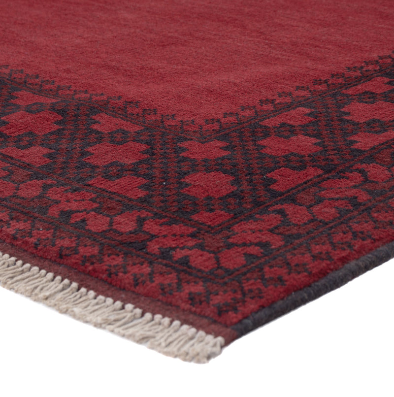 Afghan Teppich - Filpa - 200 x 150 cm - rot