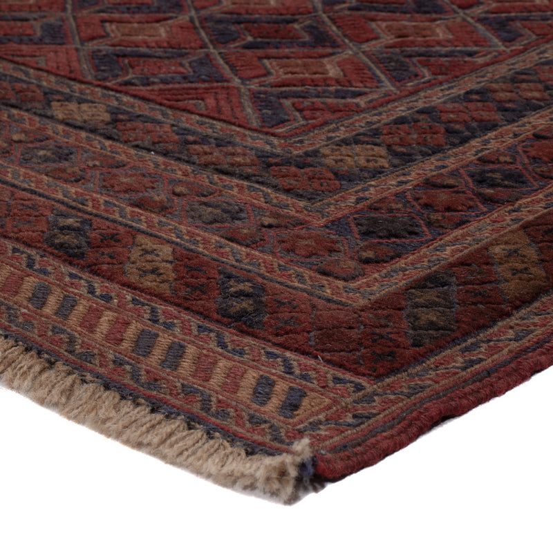 Kelim Teppich - Oriental - 195 x 152 cm - dunkelbeige