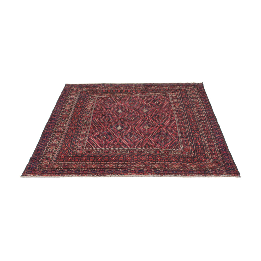 Kelim Teppich - Oriental - 174 x 149 cm - dunkelrot