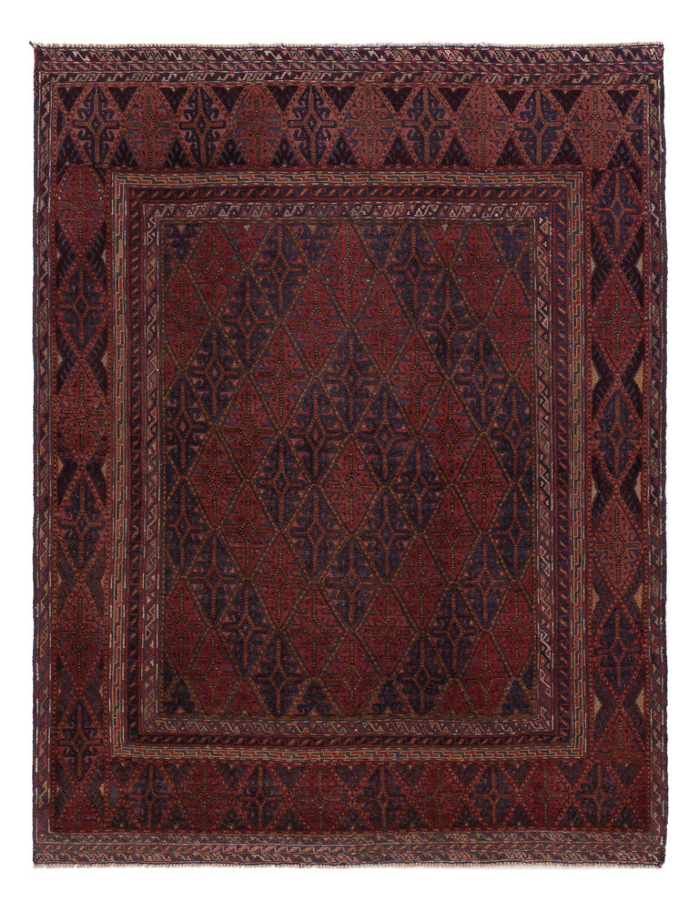 Kelim Teppich - Oriental - 204 x 155 cm - dunkelbeige