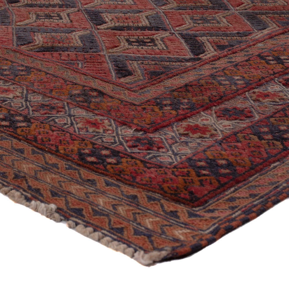 Kelim Teppich - Oriental - 188 x 142 cm - dunkelrot