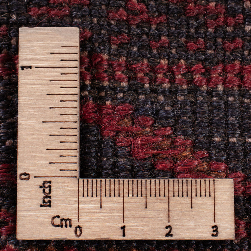 Kelim Teppich - Oriental - 185 x 153 cm - dunkelrot