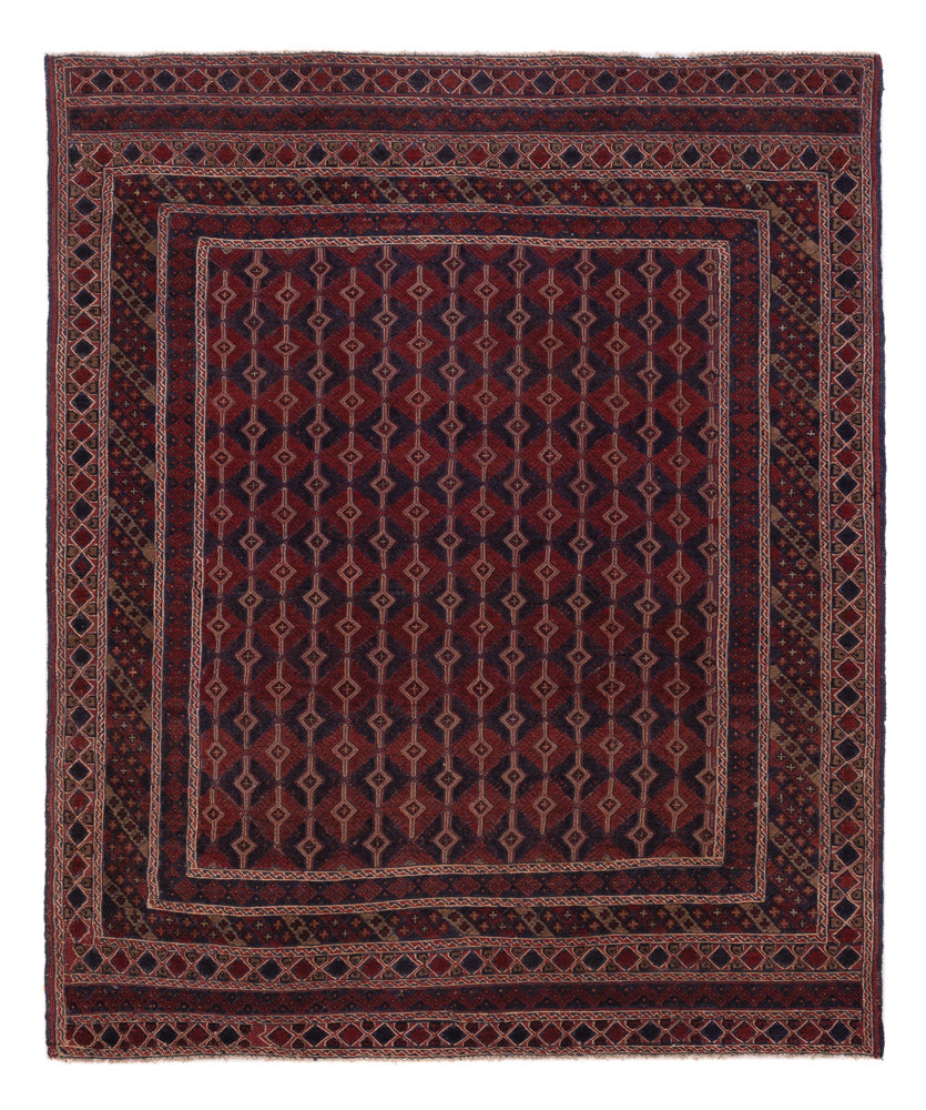 Kelim Teppich - Oriental - 190 x 160 cm - dunkelbeige