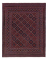 Kelim Afghan Teppich 150x188cm - Rechteckig / Dunkelbeige / 150 x 188 cm Rechteckig