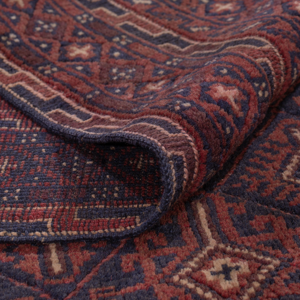 Kelim Teppich - Oriental - 195 x 155 cm - dunkelbeige