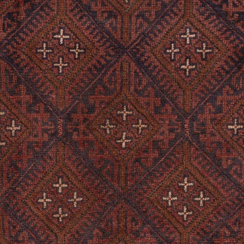 Läufer Kelim - Oriental - 188 x 156 cm - dunkelbeige