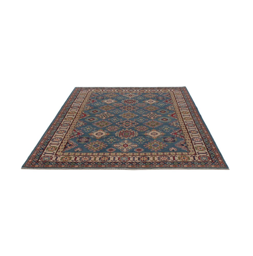 Ziegler Teppich - Kazak - 234 x 175 cm - blau