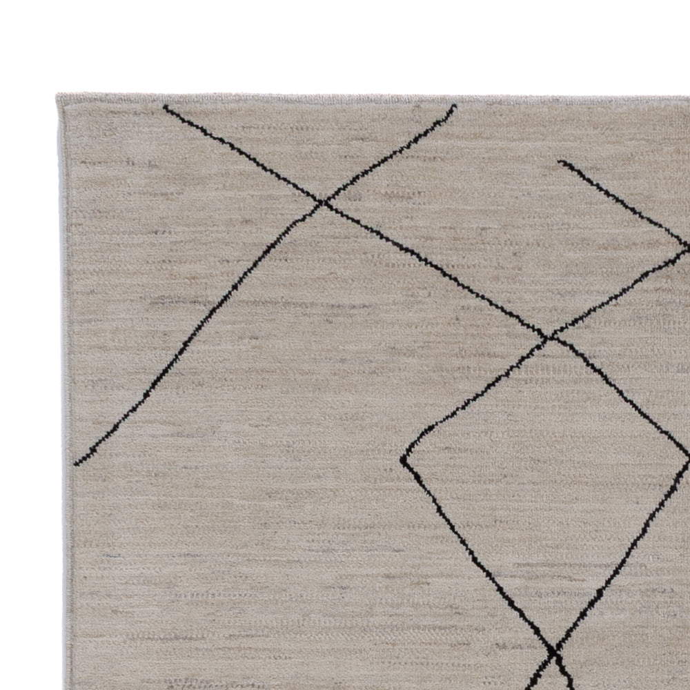 Berber Teppich 204x150cm - Wollteppich