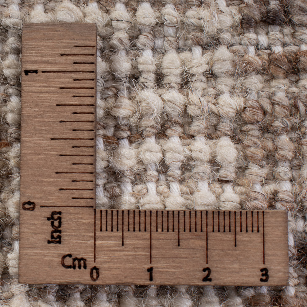 Berber Teppich - 190 x 144 cm - dunkelbraun