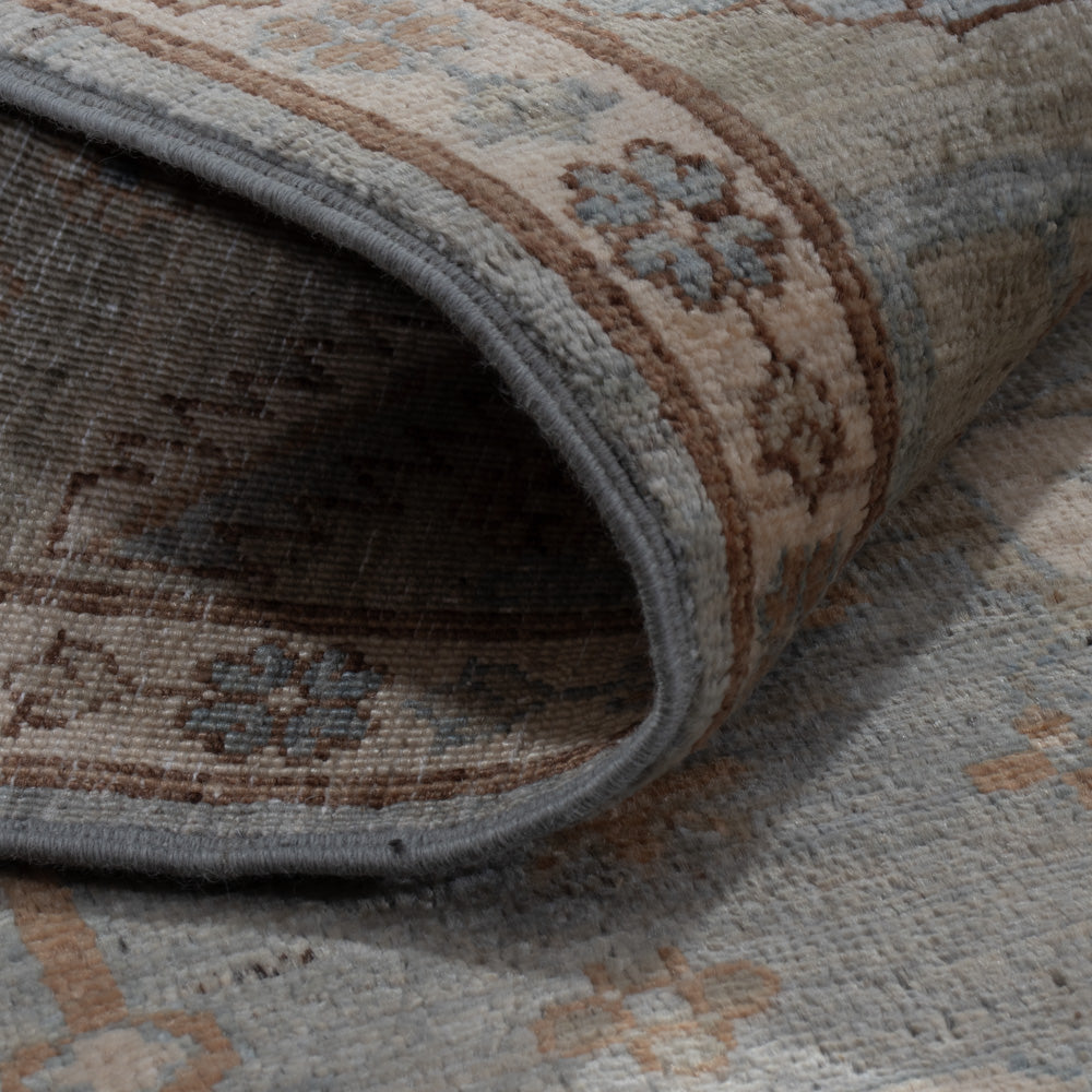 Ziegler Teppich - Usak - 193 x 153 cm - hellblau