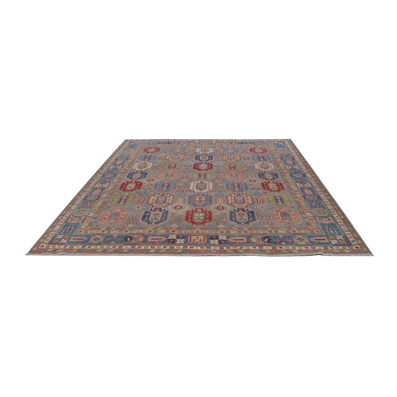 Ziegler Teppich - Kazak - 297 x 248 cm - dunkelbeige